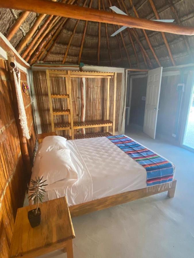 Cabanas Cinco Elementos Celestun Exteriör bild
