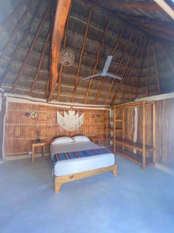 Cabanas Cinco Elementos Celestun Exteriör bild