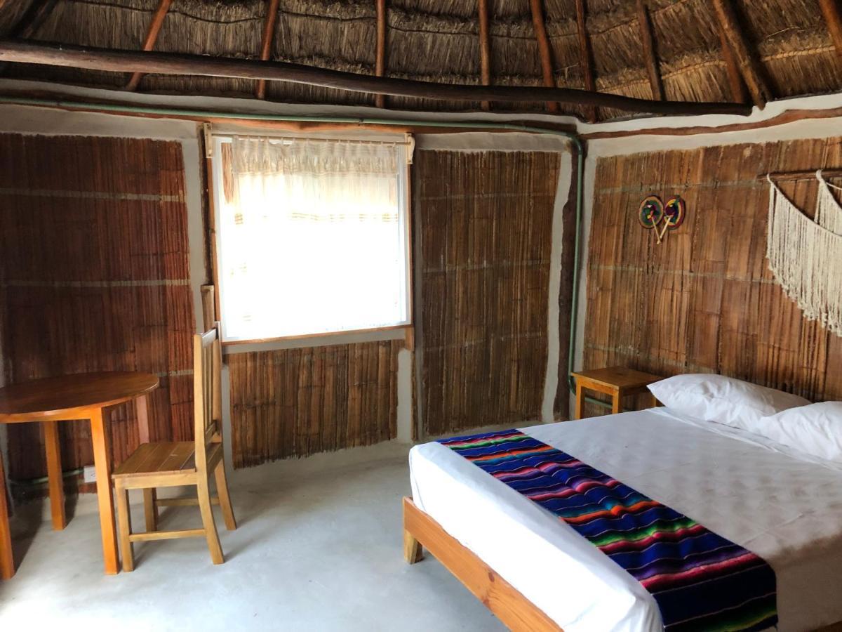 Cabanas Cinco Elementos Celestun Exteriör bild